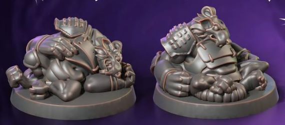 28mm Pron/Stun markers Jadefang