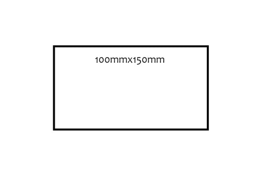 100 x 150mm Rectangle