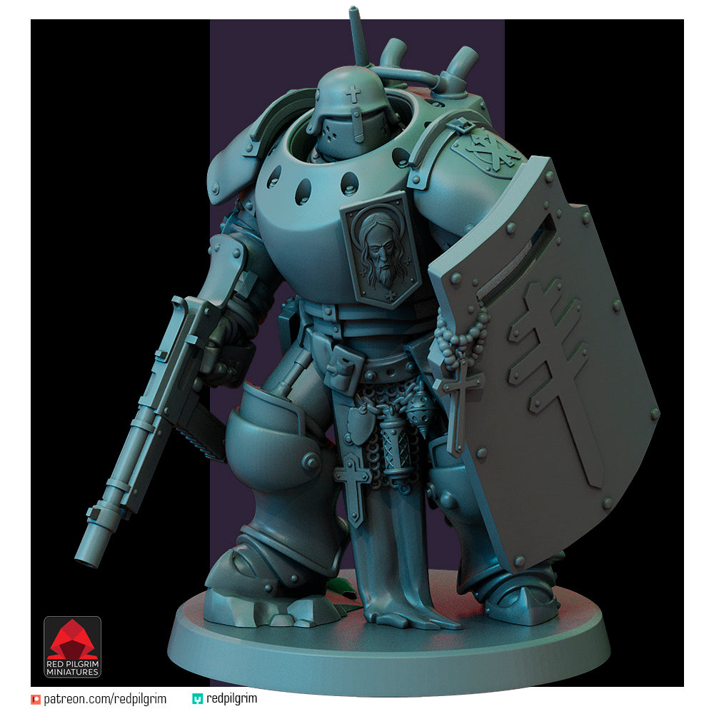 28mm Mech Armour Warrior 3