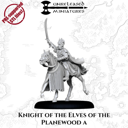 28mm Knight of the Elves of the Planewood A