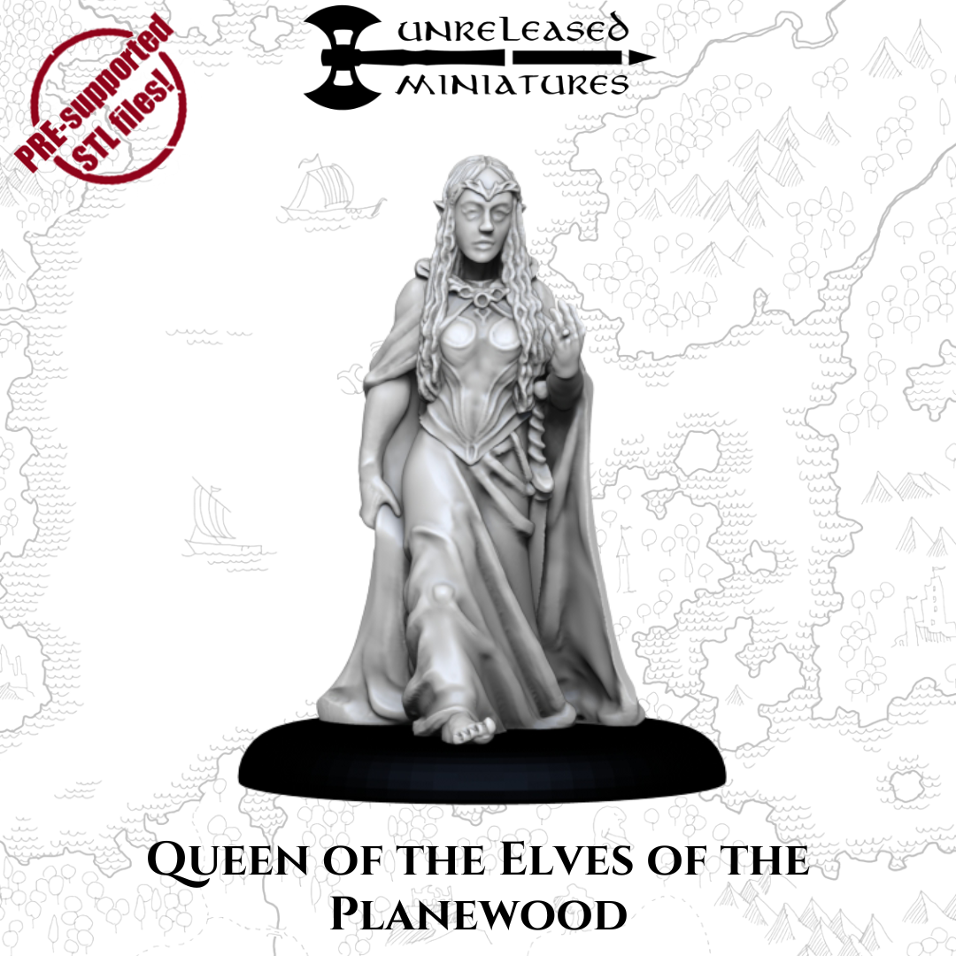 28mm Queen of the Elves of the Planewood