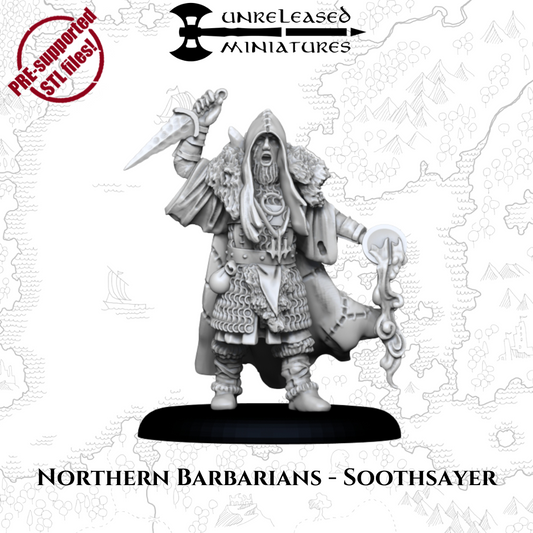 28mm Northern Barbarians Soothsayer