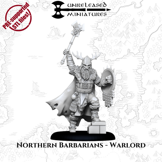 28mm Northern Barbarians Warlord
