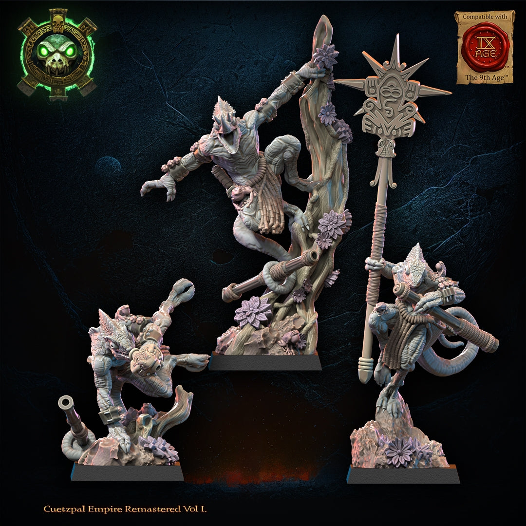 28mm Kuaxotl Command with Blowpipes
