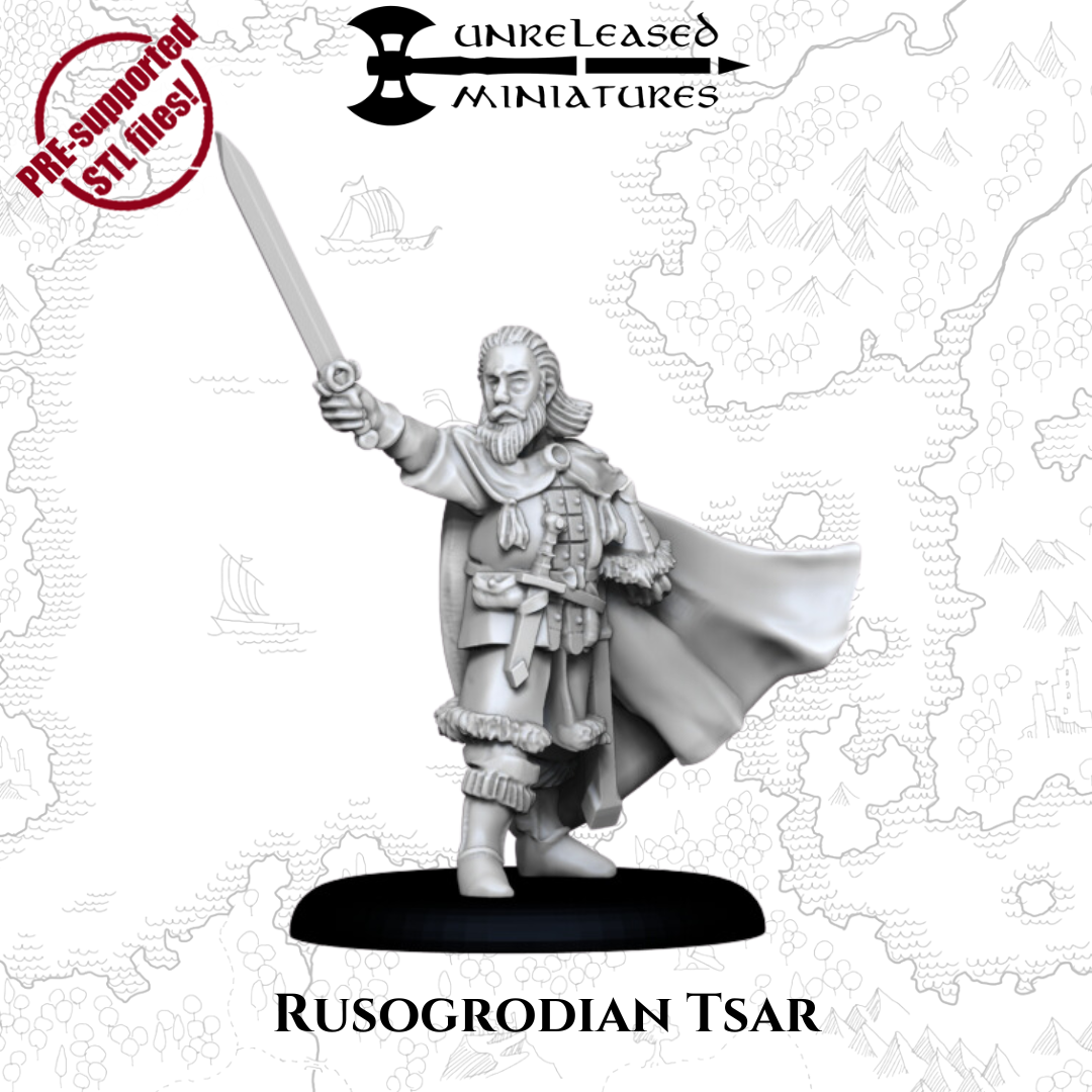 28mm Rusogrodian Tsar