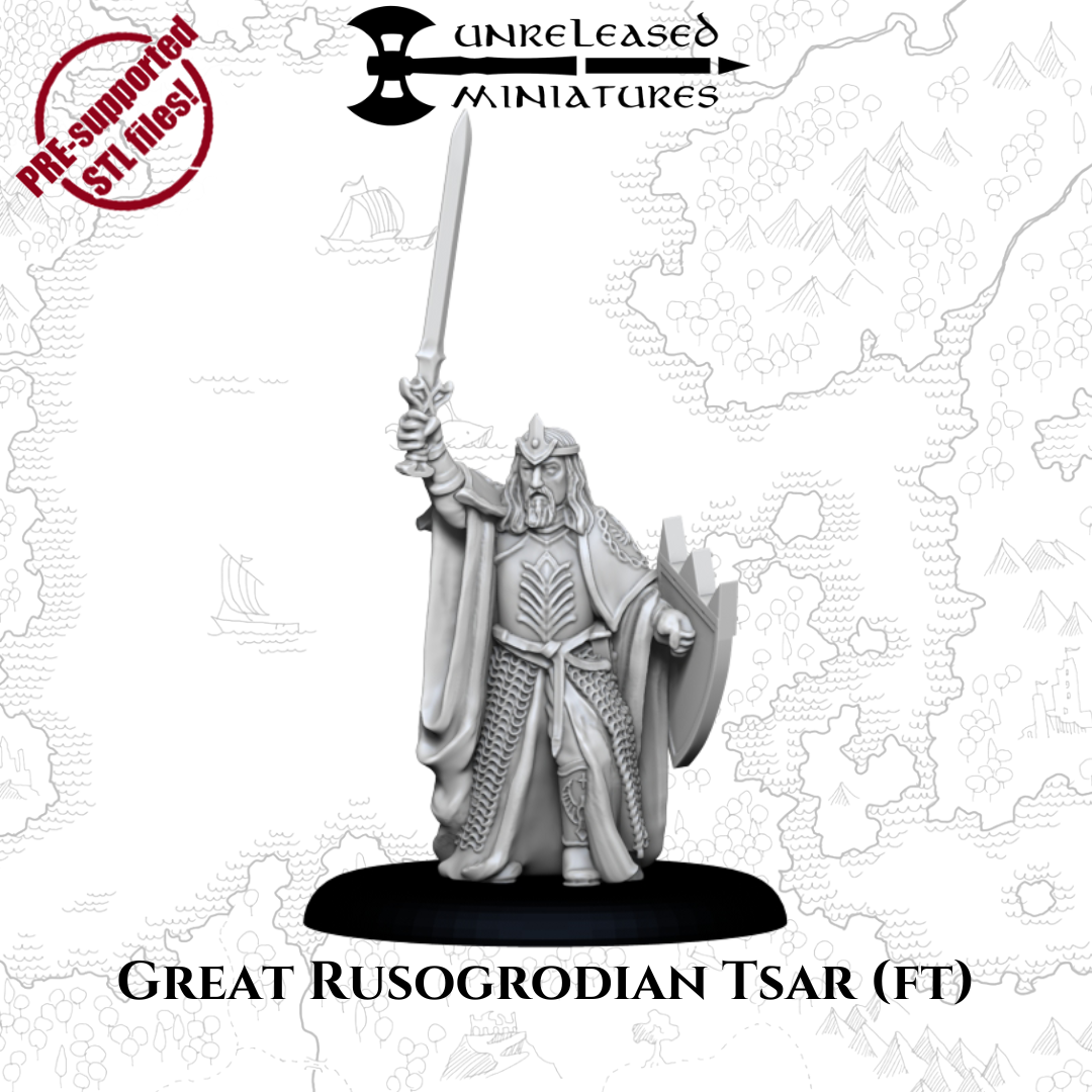 28mm Great Rusogrodian Tsar