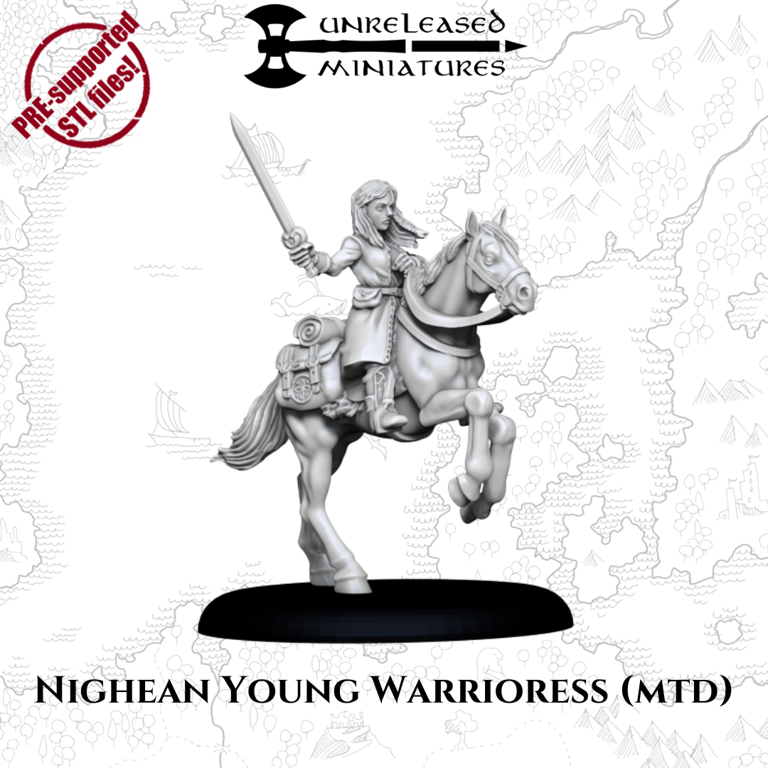 NIGHEAN, THE YOUNG WARRIORESS (MTD)