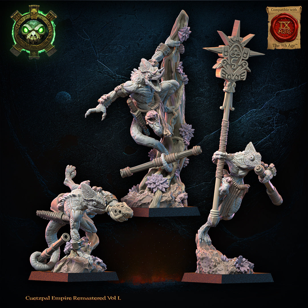 KUAXOTL COMMAND WITH BLOWPIPES