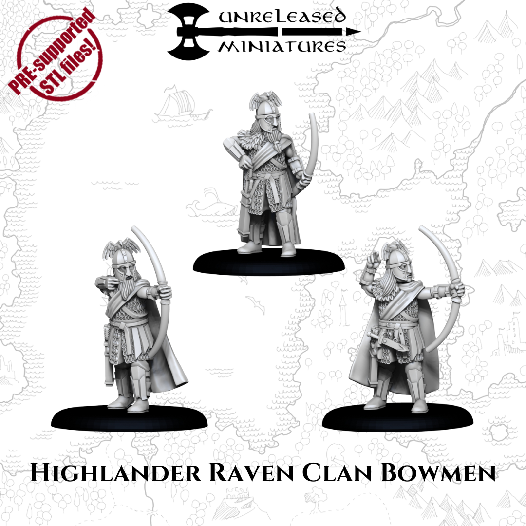 HIGHLANDER RAVEN CLAN BOWMEN