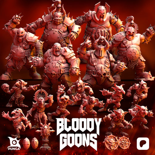 28mm Bloody Goons Team