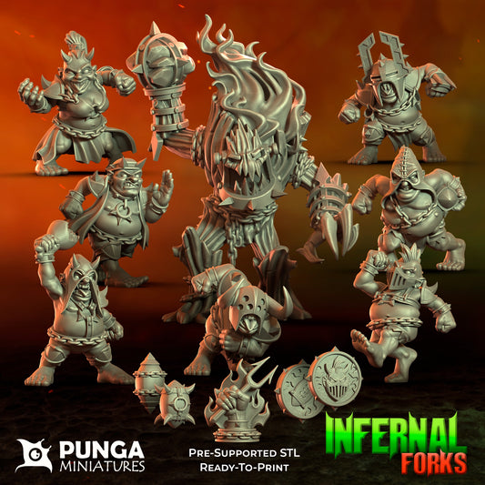28mm Infernal Forks Team