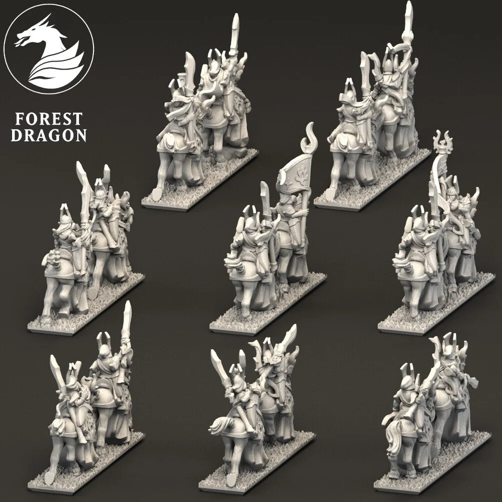 Aurethil Court - 10mm Heavy Cavalry