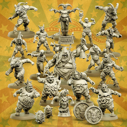 28mm Plague Carnival Team