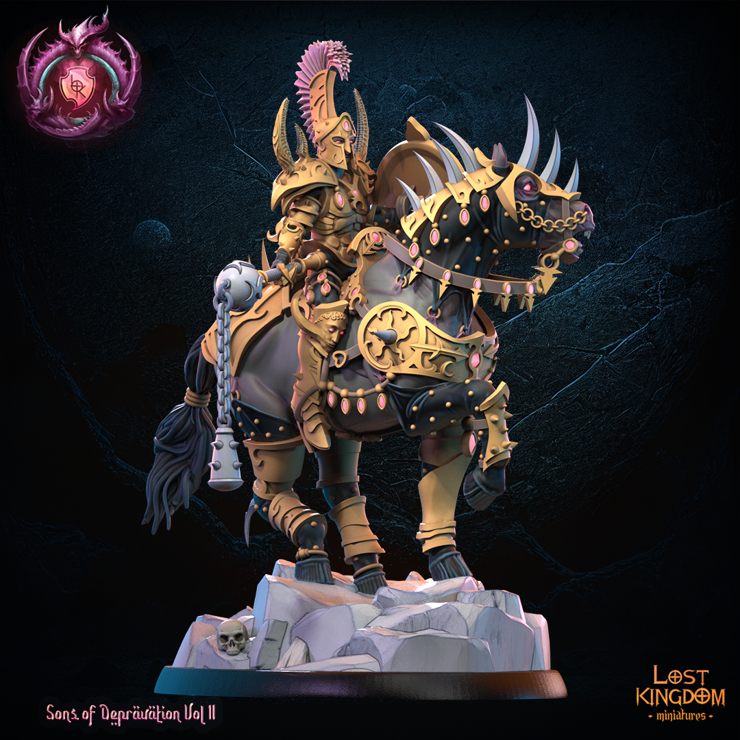 28mm Eidrian Slice, Perversion Knight Hero