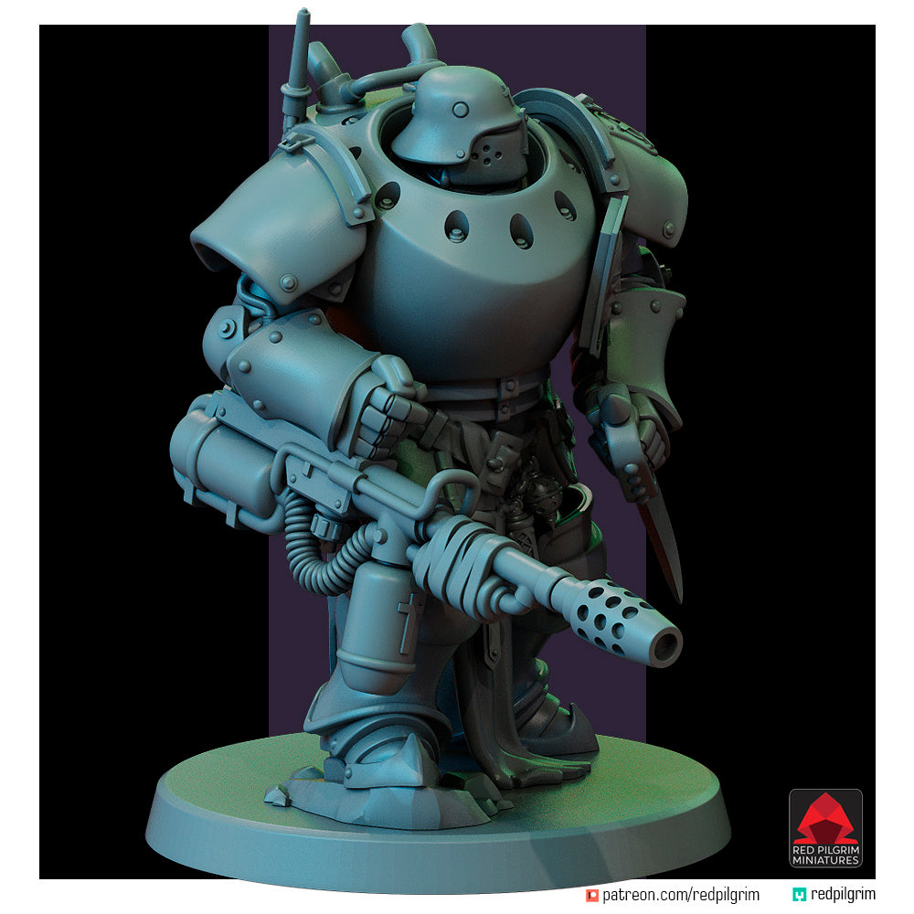 28mm Mech Armour Warrior 3