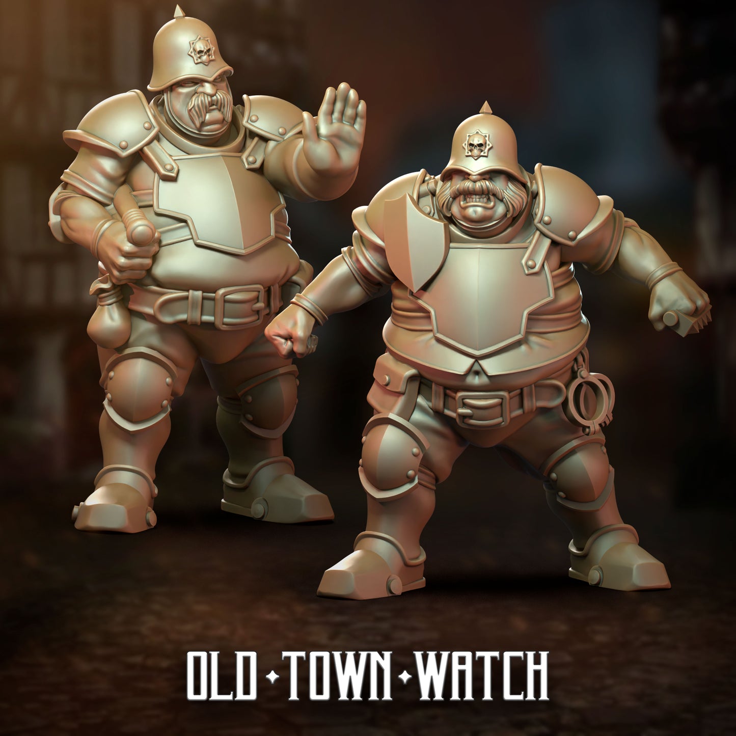 28mm Old Town Watch Team
