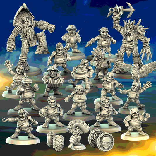 28mm Hungry Piranhas Team