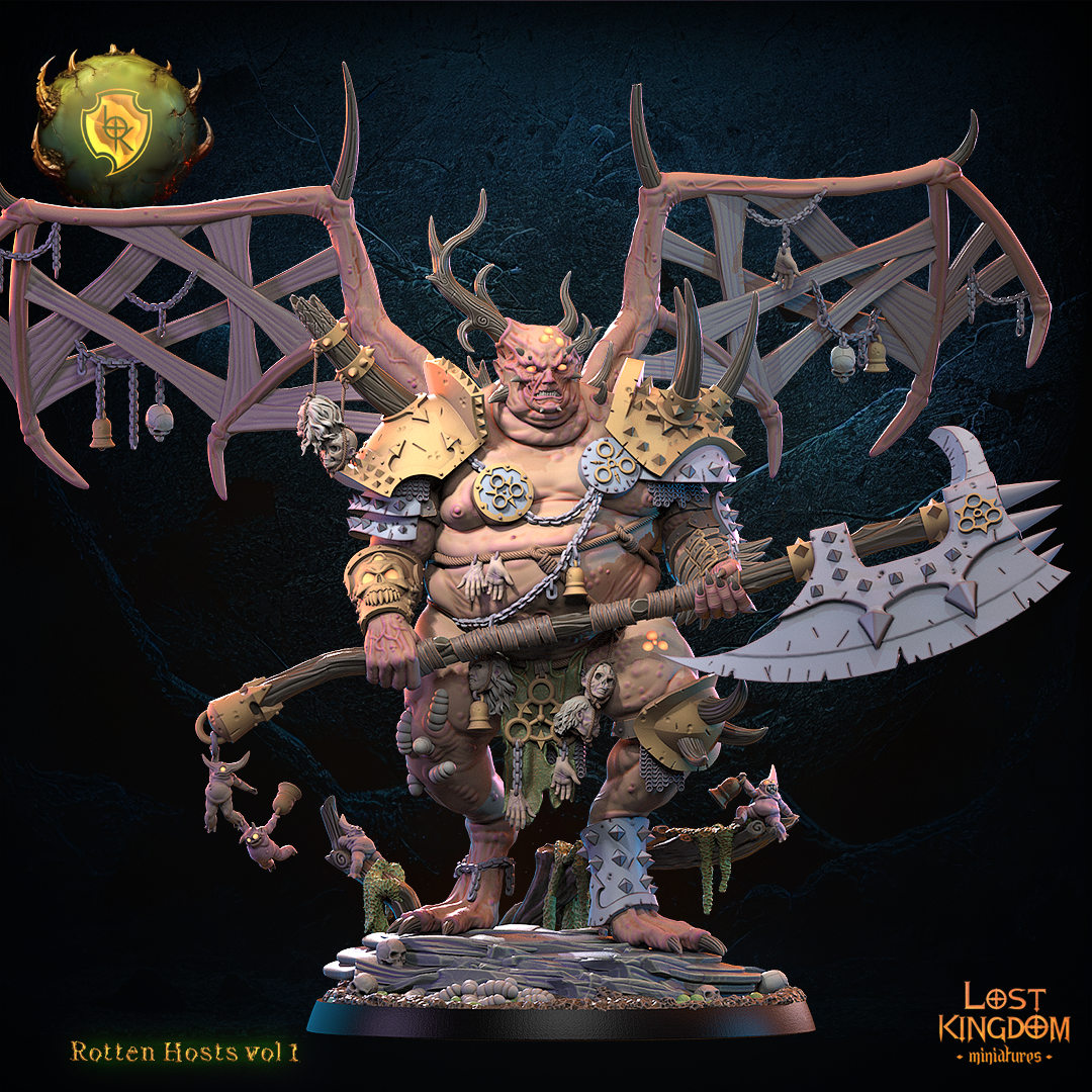 28mm N'Elkor, Rotten Daemon Prince