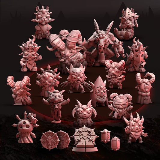 28mm Hellfire Lambs Team