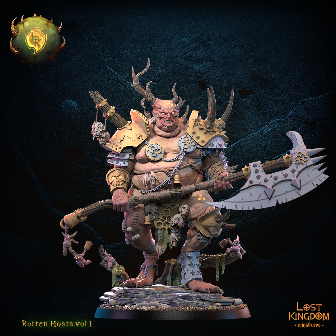 28mm N'Elkor, Rotten Daemon Prince