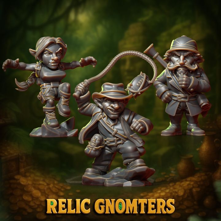 28mm Relic Gnomsters Fantasy Football Team