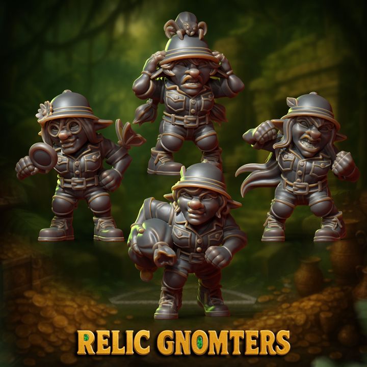 28mm Relic Gnomsters Fantasy Football Team