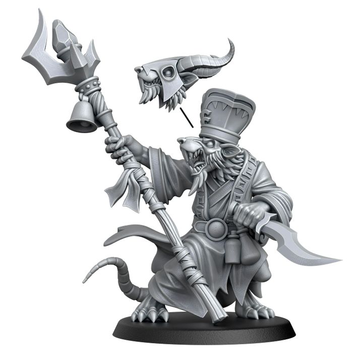 28mm Ratman Sorcerer