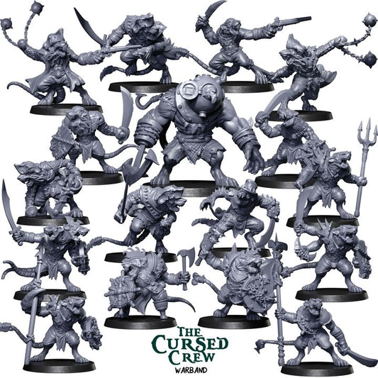 28mm Cursed Team Warband