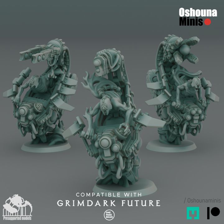 28mm Doomed Empire - Doom Bikes