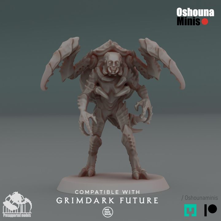 28mm Crab Cult - Feral Infected 2.0