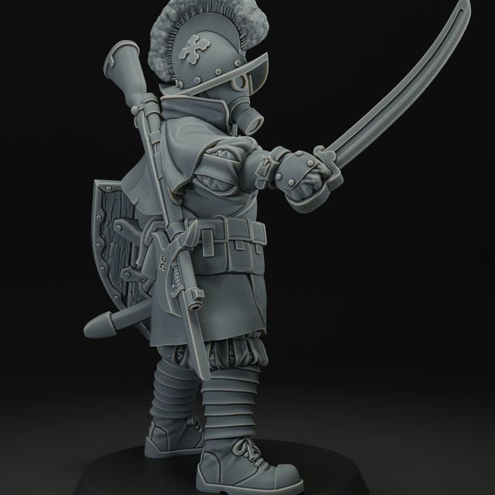 Trench Crusade - Captain Swiss Guard
