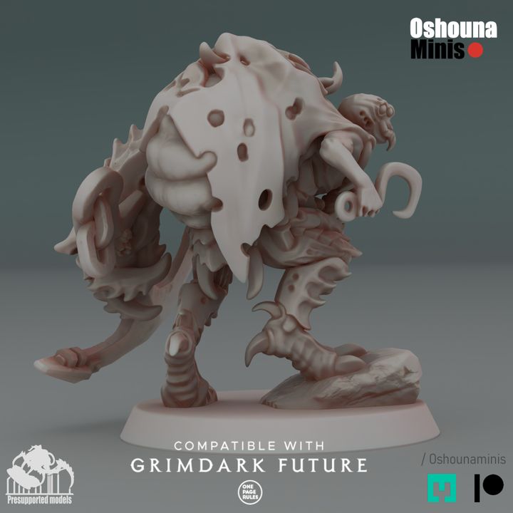 28mm Crab Cult - Hardshell Boss