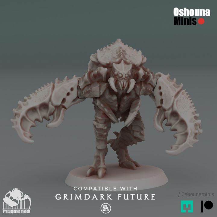 28mm Crab Cult - Hardshell Infected