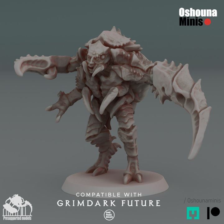 28mm Crab Cult - Hardshell Infected