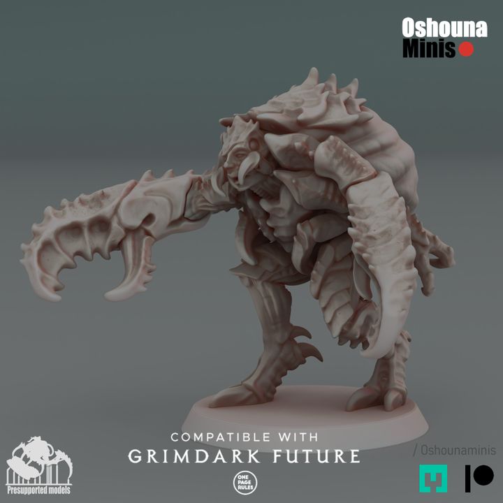 28mm Crab Cult - Hardshell Infected