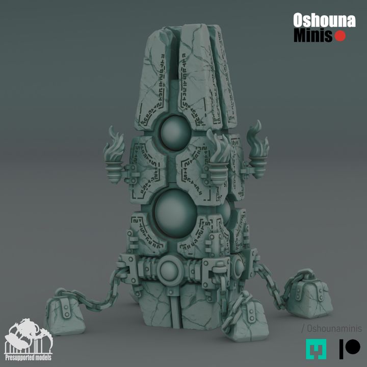 28mm Doomed Empire - Monolith Shards Terrain