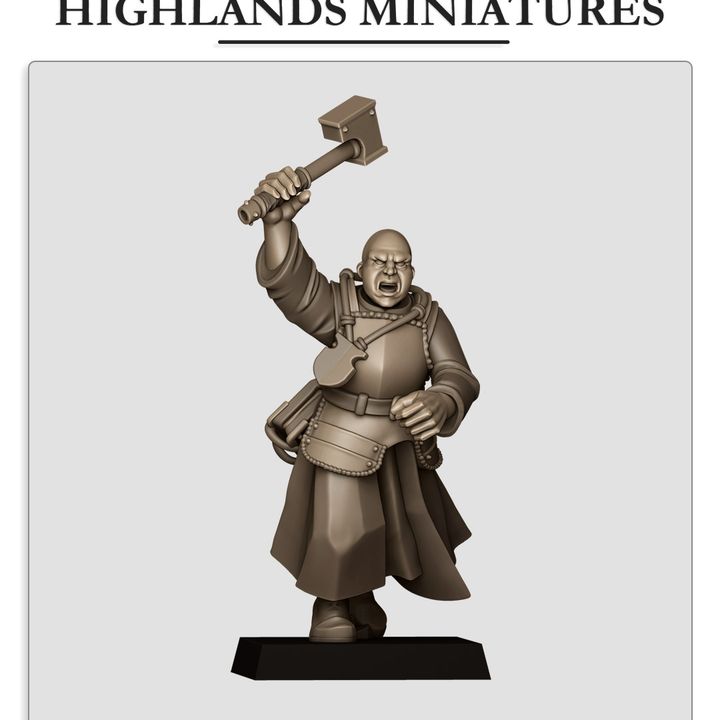 28mm Battle Priest 2 - Sunland