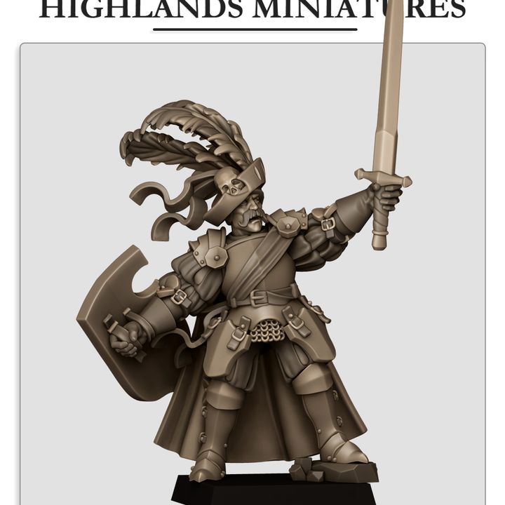 28mm General on Foot - Sunland