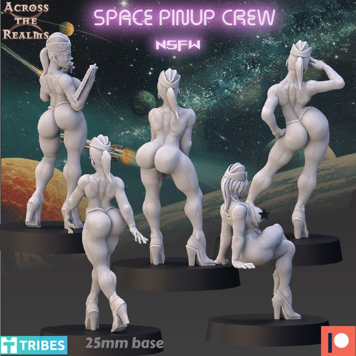 SPACE PINUP CREW