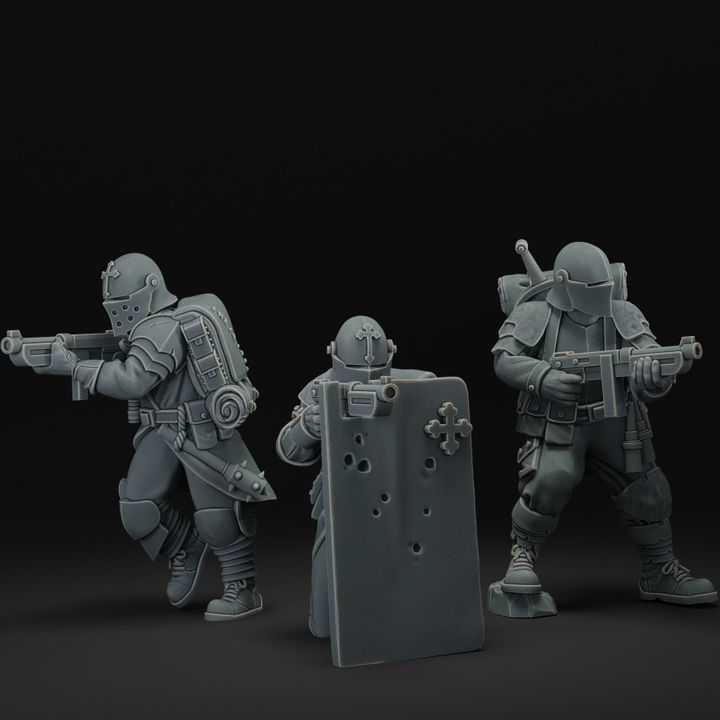 Trench Crusade - Trench Squad 3