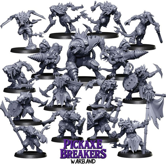 28mm Pickaxe Breakers Warband