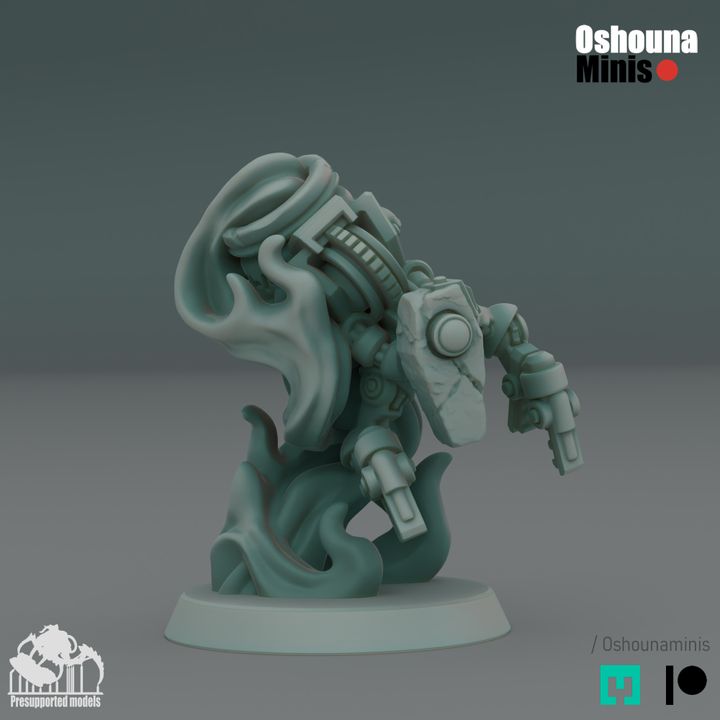 28mm Doomed Empire - Urn Bots