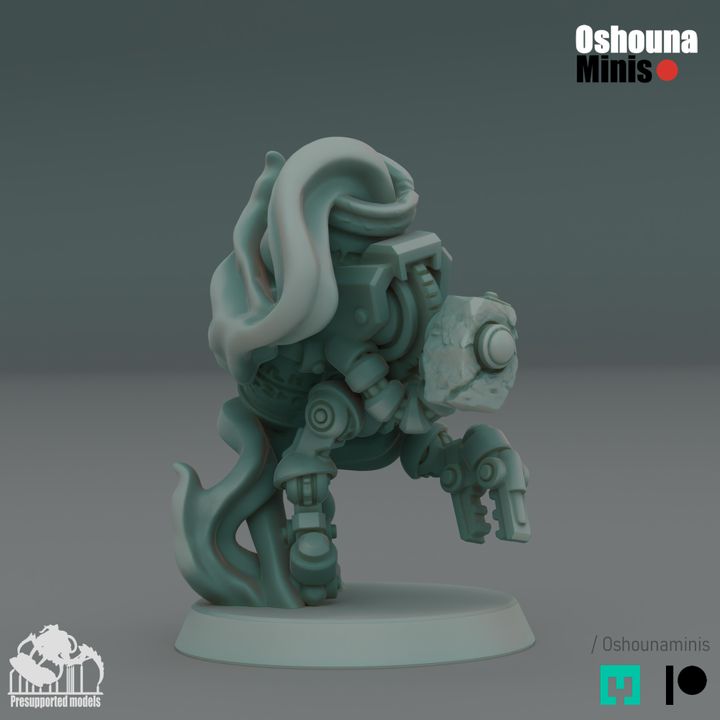 28mm Doomed Empire - Urn Bots