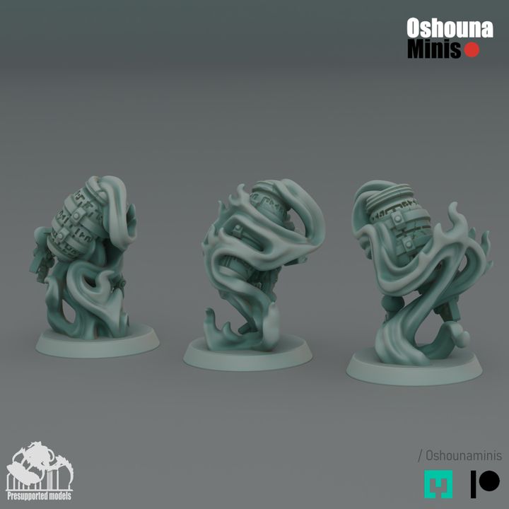 28mm Doomed Empire - Urn Bots