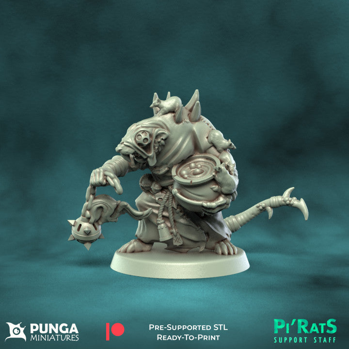 28mm Pi'Rat Plague Doctor