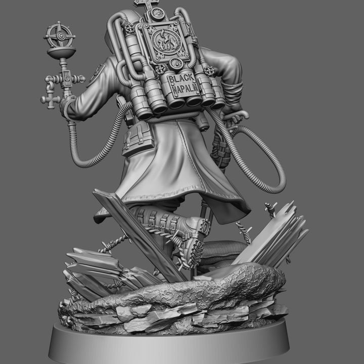 Trench Crusade - Self Immolating Priest