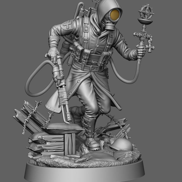Trench Crusade - Self Immolating Priest