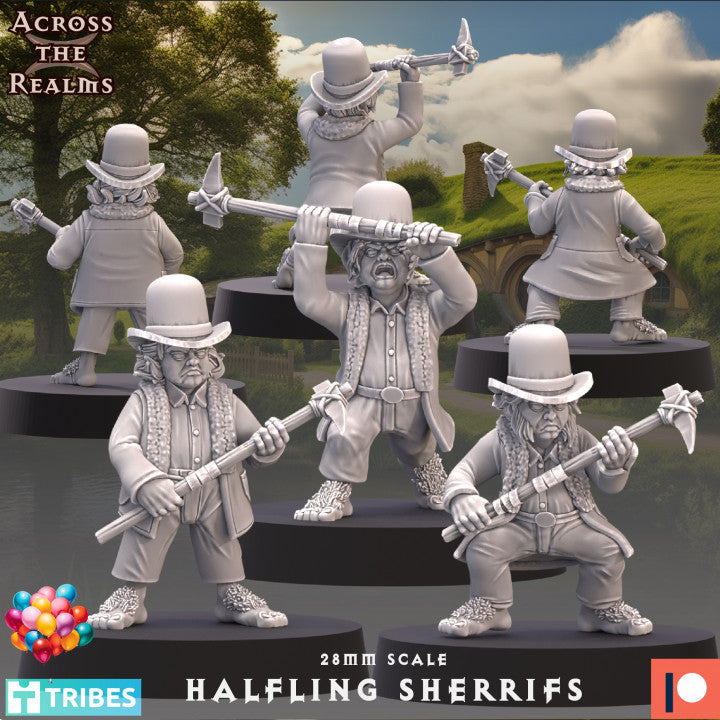 28mm Halfling Sherrifs