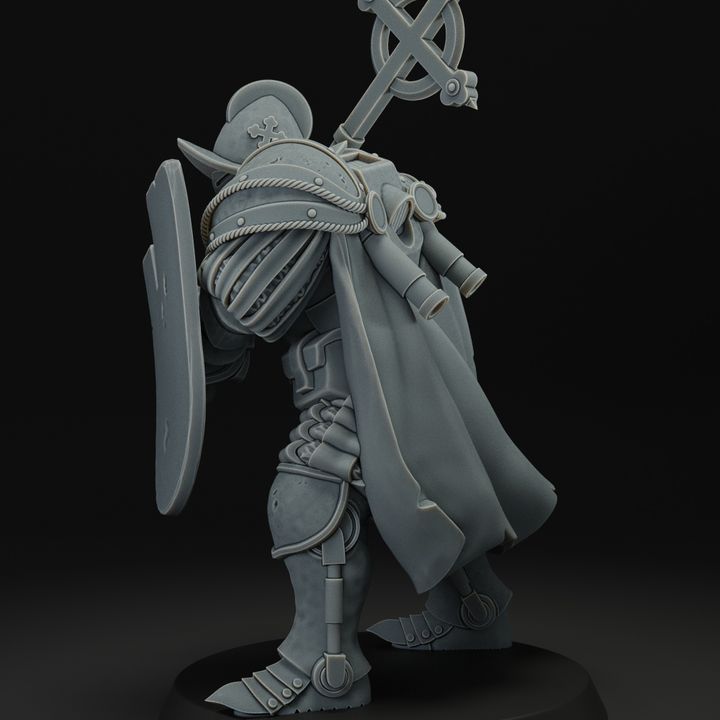 Trench Crusade - Heavy Infantry Mace & Shield