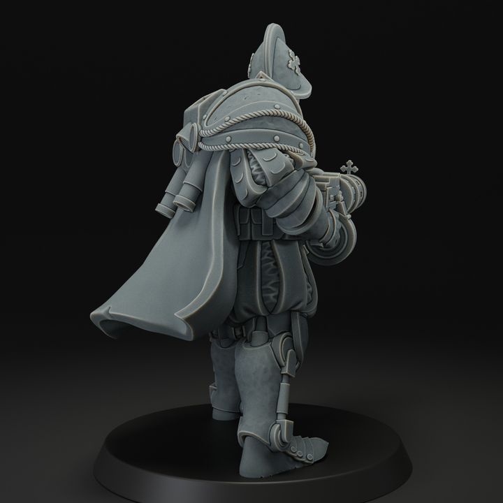 Trench Crusade - Heavy Infantry with Machine Gun